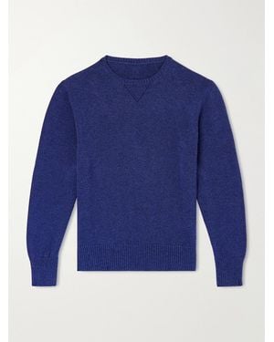 STÒFFA Knitted Cotton Jumper - Blue