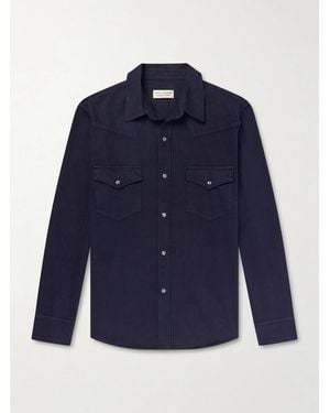 Nili Lotan Travis Denim Shirt - Blue