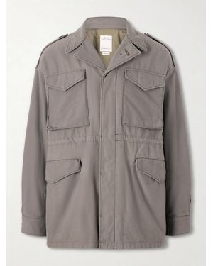 Visvim Achse Cotton-blend Field Jacket - Brown