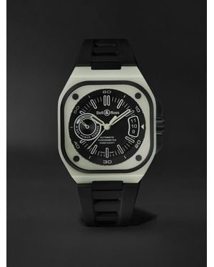 Bell & Ross Br-X5 Limited Edition Automatic 41Mm Titanium, Fibreglass And Rubber Watch, Ref. No. Rx5R-Lum_Tc/Srb - Green