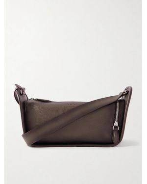 Berluti Périple Full-grain Leather Messenger Bag - Grey