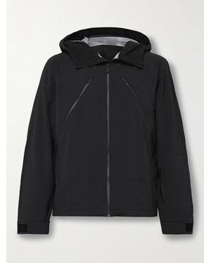 Aztech Mountain Hayden Hooded Ski Jacket - Black