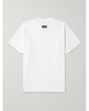 Blue Blue Japan Cotton-Jersey T-Shirt - White