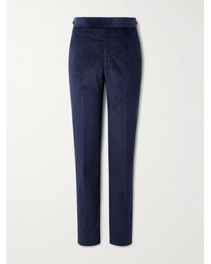 Gabriela Hearst Pantaloni A Gamba Dritta - Blu