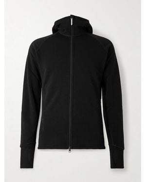 Houdini Slim-Fit Jersey Hooded Ski Jacket - Black