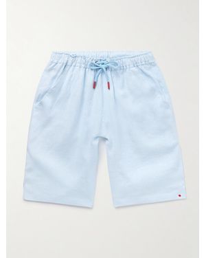 Kiton Shorts Slim-Fit - Blu