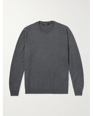 Loro Piana Arona Cashmere Jumper - Grey