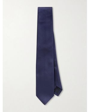 Drake's 8Cm Silk-Twill Tie - Blue