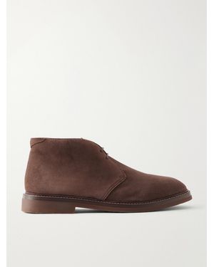 Brunello Cucinelli Suede Desert Boots - Braun