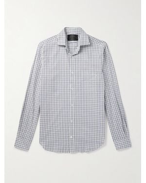 James Purdey & Sons Checked Cotton Shirt - Grey