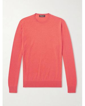 Loro Piana Sergio Cashmere Jumper - Pink