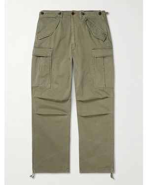 Polo Ralph Lauren Straight-Leg Cotton Cargo Trousers - Green