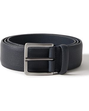 Anderson's 4Cm Full-Grain Leather Belt - Black