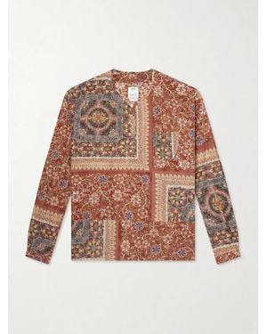 Visvim Bandana-print Cotton-voile Shirt - Brown