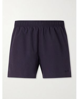 NN07 Holiday 10039 Straight-Leg Short-Length Recycled-Shell Swim Shorts - Blue