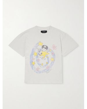 NAHMIAS Heaven Printed Cotton-Jersey T-Shirt - White