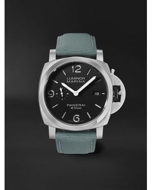 Panerai Luminor Quaranta Automatic 40mm Stainless Steel Watch - Schwarz