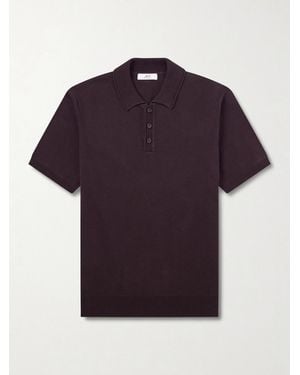 MR P. Milano Cotton Polo Shirt - Blu