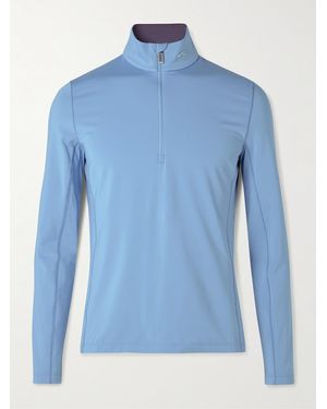 Kjus Trace 2.0 Stretch-jersey Half-zip Ski Mid-layer - Blue