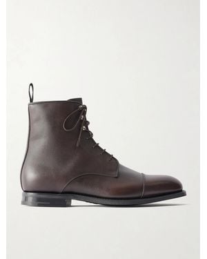 Church's Edworth 2.0 Lace-Up Full-Grain Leather Boots - Brown