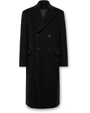 mfpen Conference Double-Breasted Recycled-Wool Coat - Black