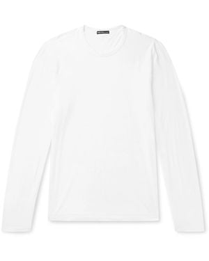 James Perse Lotus Slim-Fit Cotton-Jersey T-Shirt - White