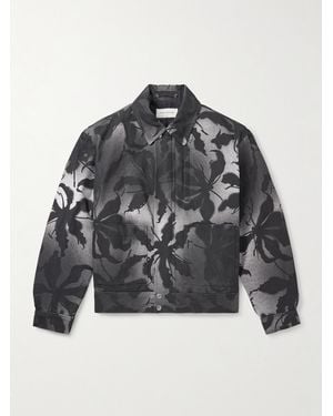 Dries Van Noten Veperny Cotton Jacket - Grey