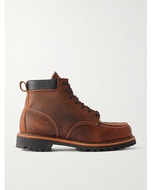 Red Wing 8213 Full-Grain Leather Lace-Up Boots - Brown