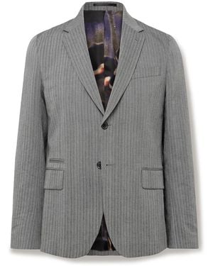 Paul Smith Slim-Fit Herringbone Suit Jacket - Gray