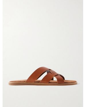 MR P. Leather Sandal - Brown
