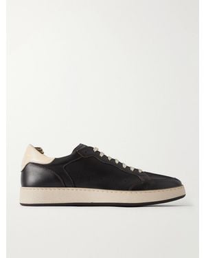 Officine Creative The Answer 005 Leather Trainers - Brown