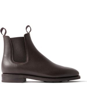 Morjas Full-Grain Leather Chelsea Boots - Brown