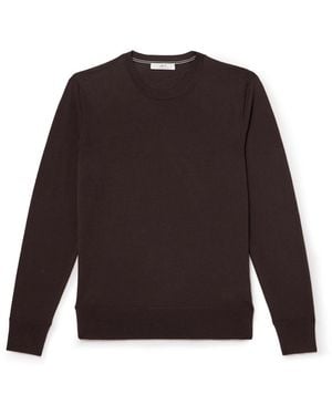 MR P. Merino Wool Sweater - Brown