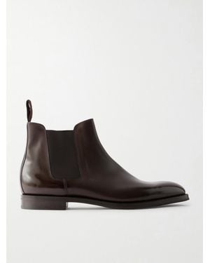 John Lobb Lawry Leather Chelsea Boots - Brown