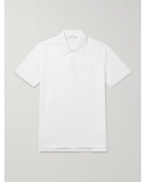 Givenchy Cotton-Piqué Polo Shirt - White