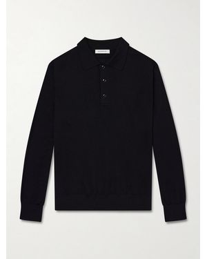 Givenchy Wool Polo Sweater - Blau