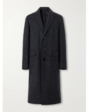 Gucci Wool-Chevron Coat - Blue