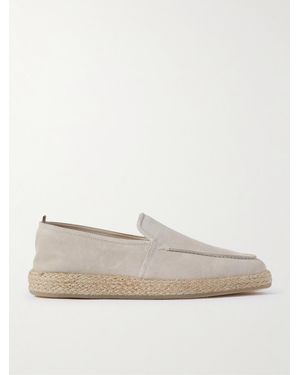 Officine Creative Suede Espadrilles - Natural