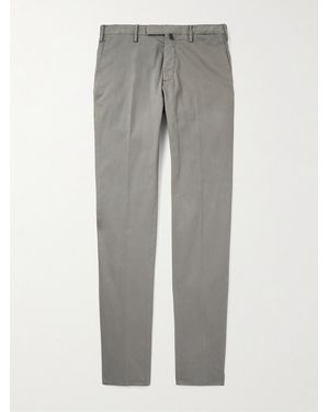 Incotex Pantaloni A Gamba Dritta - Grigio