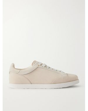 Brunello Cucinelli Suede Trainers - Natural
