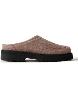 Diemme Maggiore Suede Clogs - Brown