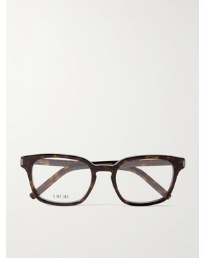 Dior Cd Icon S4I Square-Frame Tortoiseshell Acetate Optical Glasses - Brown