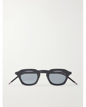 Thom Browne Round-Frame Acetate Sunglasses - Black