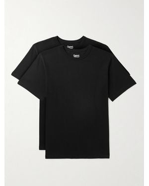 FRIZMWORKS Og Athletic Pack Of Two Cotton-Jersey T-Shirts - Nero