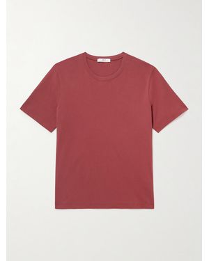 MR P. Relaxed-Fit Organic And Recycled Cotton-Jersey T-Shirt - Red