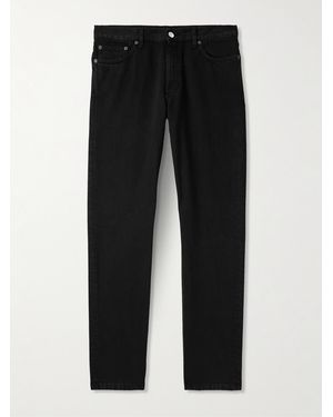 ZEGNA City Slim-Fit Straight-Leg Jeans - Black