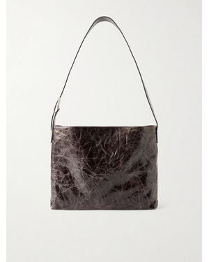 A Kind Of Guise Ukanda Crinkled Leather Tote - White