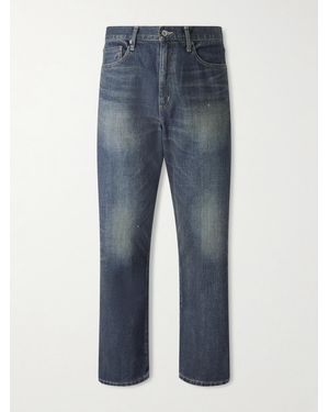 Neighborhood Straight-Leg Selvedge Jeans - Blue