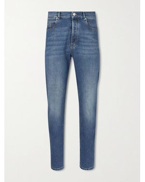 Brunello Cucinelli Iconic Slim-Fit Stretch Jeans - Blue