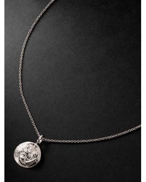 Elhanati Star Sign Virgo Pendant Necklace - Black
